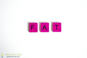 The word fat in pink letters on a white background.