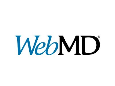 Web md logo on a white background.