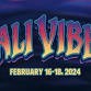 A logo featuring the word "Kali Vibes" along with awards accessories.