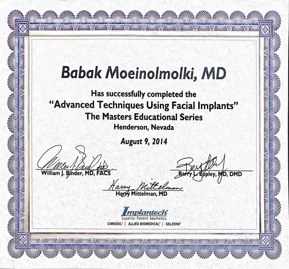 Advanced Techniques Using Facial Implants Advanced Techniques Using Facial Implants