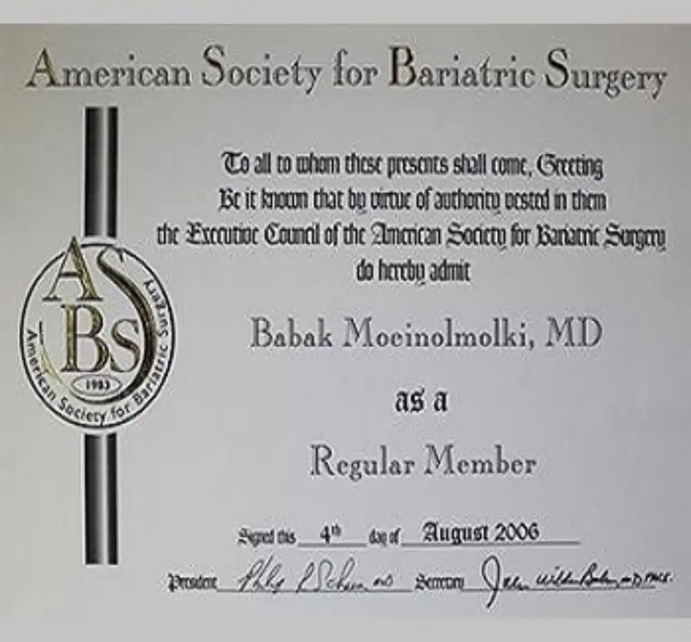 American Society for Bariatric Surgery American Society for Bariatric Surgery
