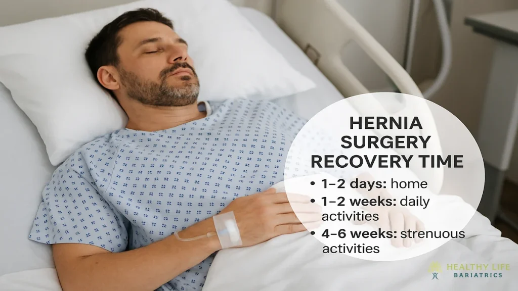 Hernia Surgery Recovery Time in Los Angeles