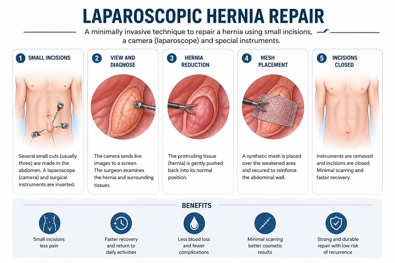 Laparoscopic Hernia Repair in Los Angeles, CA