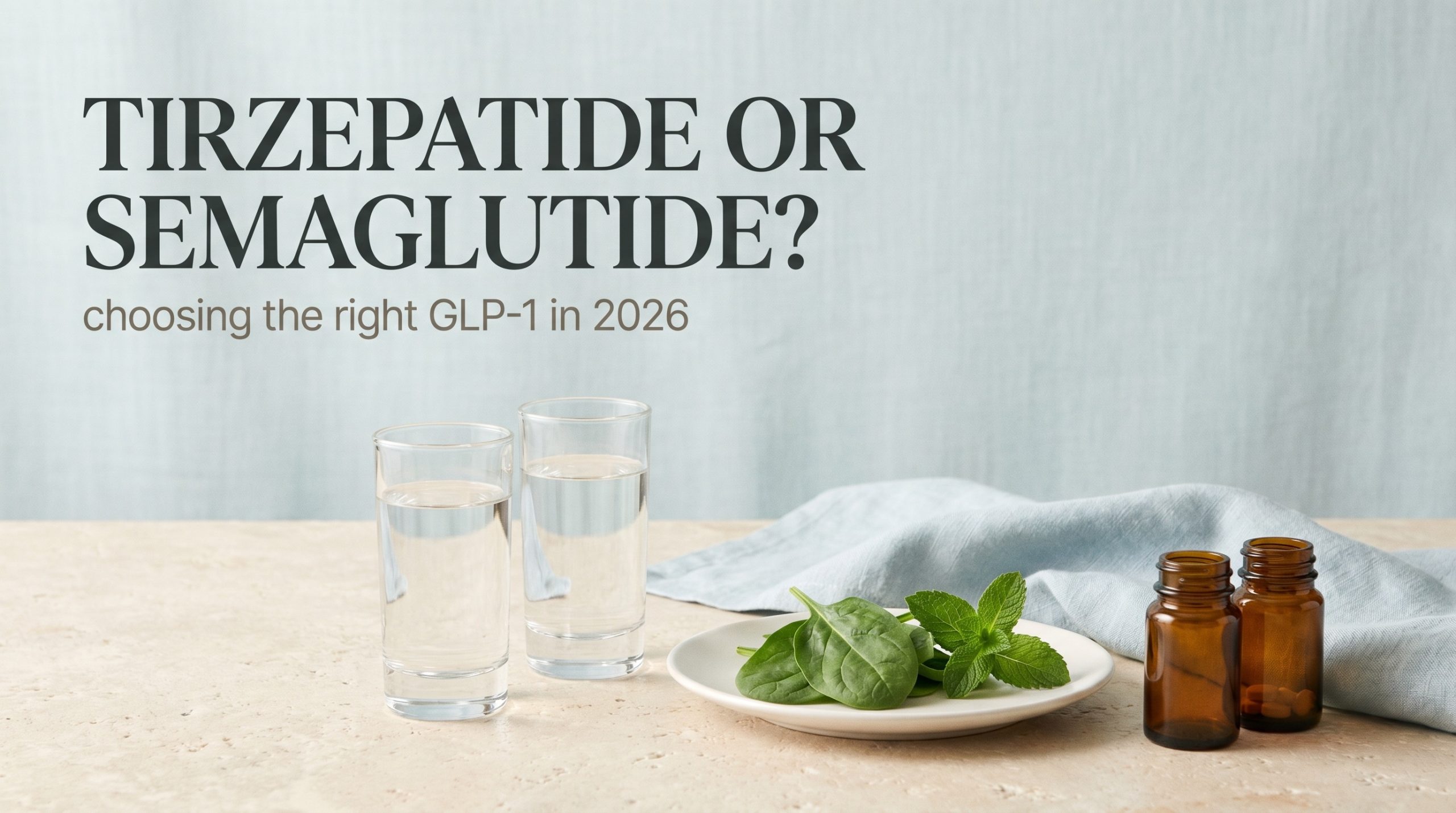 Tirzepatide vs Semaglutide: Choosing the Right GLP-1 in 2026